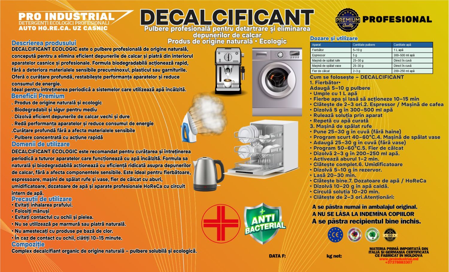 DECALCIFICANT 1kg